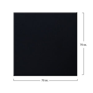 Table’s Desktop 190 Werzalit 70×70 black color HM5230.01