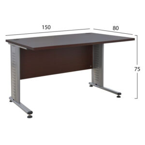 ΓΡΑΦΕΙΟ ΕΠΑΓΓΕΛΜΑΤΙΚΟ VANCE HM2045.12 WENGE 150X80X75Υ εκ.