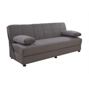 ΚΑΝΑΠΕΣ ΚΡΕΒΑΤΙ 3ΘΕΣΙΟΣ EGE 1206 ΓΚΡΙ HM3067.03 192x74x82 εκ.
