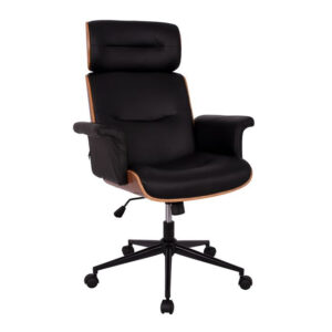 ΚΑΡΕΚΛΑ ΓΡΑΦΕΙΟΥ ΔΙΕΥΘΥΝΤΙΚΗ SUPERIOR PRO HM1108.02 SONAMA-ΛΕΥΚΟ PU 74x74x116Yεκ.