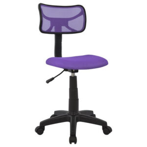 Office chair HM1026.04 purple with mesh fabric 40,5×50,5×91,5 cm.
