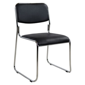 Conference office chair HM1019.01 Black 48,5×51,5×77 cm.