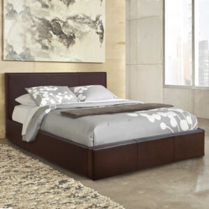 ΚΡΕΒΑΤΙ BOBBI PU ΚΑΦΕ ΜΕ ΑΠΟΘΗΚΕΥΤΙΚΟ ΧΩΡΟ HM554.02 150×200 εκ.