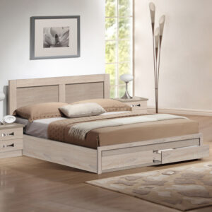 ΚΡΕΒΑΤΙ CAPRI HM399.02 ΜΕ 2 ΣΥΡΤΑΡΙΑ SONOMA 160×200 εκ.