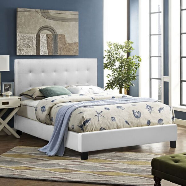 ΚΡΕΒΑΤΙ ΔΙΠΛΟ 150×200 εκ. BRISA ΜΕ ΤΕΧΝΟΔΕΡΜΑ ΚΑΦΕ HM552.02