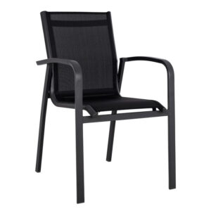 ΠΟΛΥΘΡΟΝΑ ΑΛΟΥΜΙΝΙΟΥ HM5281.02 ΓΚΡΙ ΜΕ ΜΑΥΡΟ PVC  57x60x87,5 cm