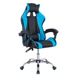 ΠΟΛΥΘΡΟΝΑ GAMING MAISIE HM1145.08 ΜΑΥΡΗ-ΣΙΕΛ 65Χ63Χ124 ΕΚ