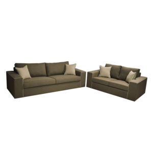 ΣΑΛΟΝΙ 2ΤΜΧ 3ΘΕΣΙΟΣ & 2ΘΕΣΙΟΣ HOME HM3045 225X93X85εκ & 165X93X85εκ.