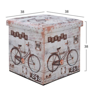 ΣΚΑΜΠΩ ΑΠΟ PU ΜΕ ΑΠΟΘΗΚΕΥΤΙΚΟ ΧΩΡΟ BIKE 38X38X38εκ HM8161