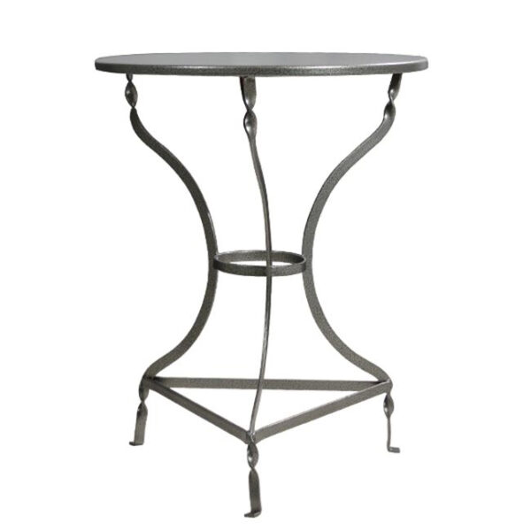 Table Grey color ’60cm Traditional Metallic HM5632.10