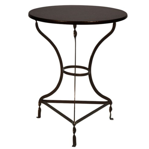 Table Brown color ’60cm Traditional Metallic HM5632.03