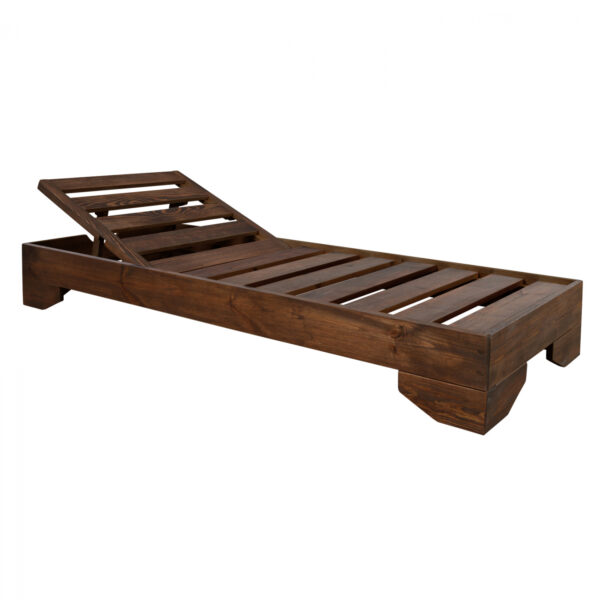 ΞΑΠΛΩΣΤΡΑ ΞΥΛΙΝΗ ΠΑΡΟΣ ΚΑΡΥΔΙ 200x74x26cm HM5435.01