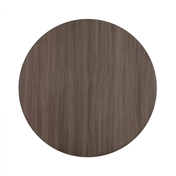 ΕΠΙΦΑΝΕΙΑ ΤΡΑΠΕΖΙΟΥ ΑΠΟ MDF Φ60 HM8436.03 ΔΡΥΣ ΜΑΥΡΟ