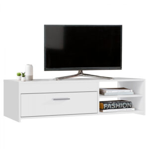 ΕΠΙΠΛΟ ΤΗΛΕΟΡΑΣΗΣ BASTIAN HM8821.03 ΛΕΥΚΟ 120×42,1×31,8Υ εκ.