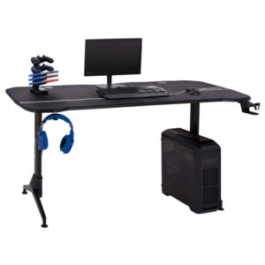 ΓΡΑΦΕΙΟ GAMING PRO VIHAR MOUSE PAD ΕΠΙΦΑΝΕΙΑ HM8784 ΜΕ ΡΥΘΜΙΣΗ ΥΨΟΥΣ 160Χ75X70/75/80Υ εκ.
