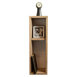 ΚΟΜΟΔΙΝΟ ΕΠΙΤΟΙΧΙΟ ΜΕΛΑΜΙΝΗΣ HM9070.01 NATURAL WOOD 20x15x65Y εκ.
