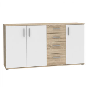 ΜΠΟΥΦΕΣ ΜΕΛΑΜΙΝΗΣ HM9018 SONAMA ΛΕΥΚΟ 159,3×31,4×81,7Υ εκ.