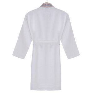 ΜΠΟΥΡΝΟΥΖΙ ΜΕ ΓΙΑΚΑ L / XL ΑΠΟ 98% ΒΑΜΒΑΚΙ HM12097 ΛΕΥΚΟ ΜΕ ΚΟΚΚΙΝΕΣ & ΜΠΛΕ ΡΙΓΕΣ 355BHP1701 – L/XL