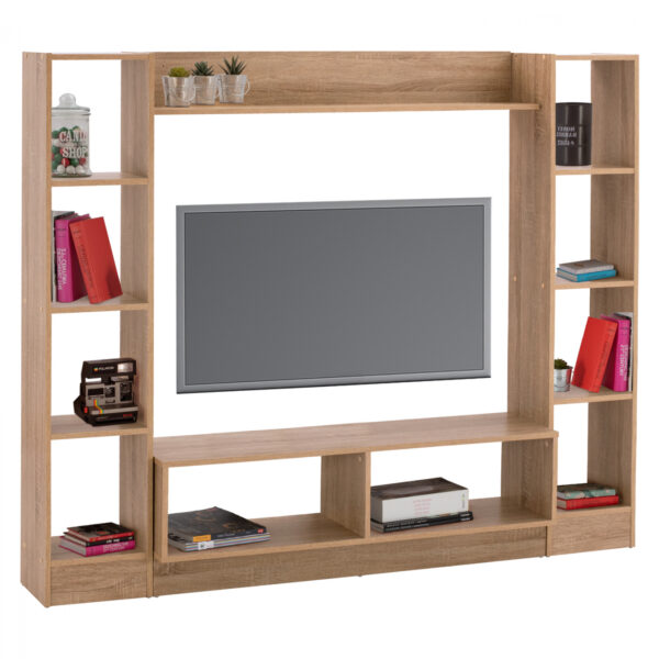 ΣΥΝΘΕΣΗ ΤΗΛΕΟΡΑΣΗΣ JAZMIN HM2255.02 SONAMA 181×29,5×145 εκ.