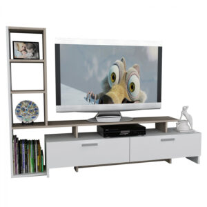 ΣΥΝΘΕΣΗ ΤΗΛΕΟΡΑΣΗΣ JACKSON HM8967.01 ΛΕΥΚΟ ΣΤΑΧΤΙ 168,2×29,5×120 εκ.