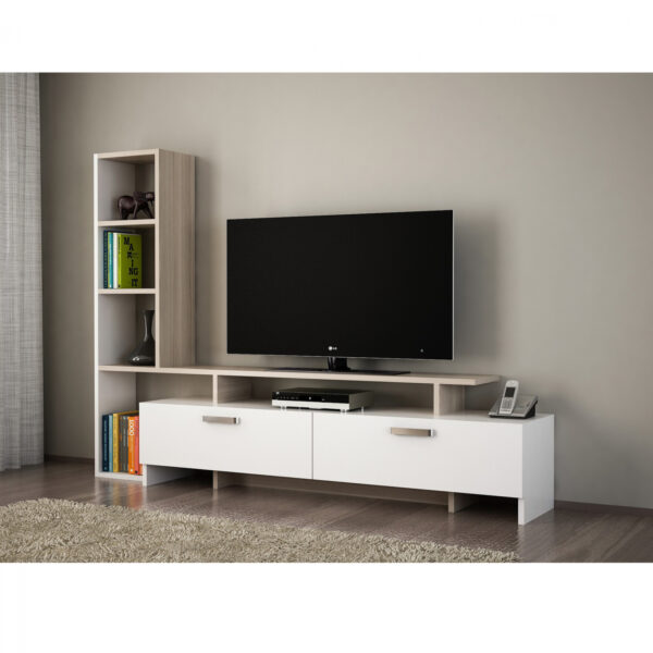 ΣΥΝΘΕΣΗ ΤΗΛΕΟΡΑΣΗΣ JACKSON HM8967.01 ΛΕΥΚΟ ΣΤΑΧΤΙ 168,2×29,5×120 εκ.